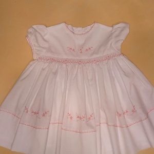 Sarah Louise Embroidered baby dress size 3-6 months